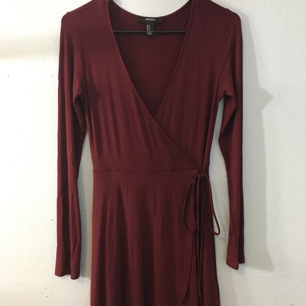 Wrap Skater Dress
